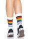 Шкарпетки жіночі в смужку Leg Avenue Pride crew socks Rainbow, 37&ndash;43 розмір SO8584 фото 4
