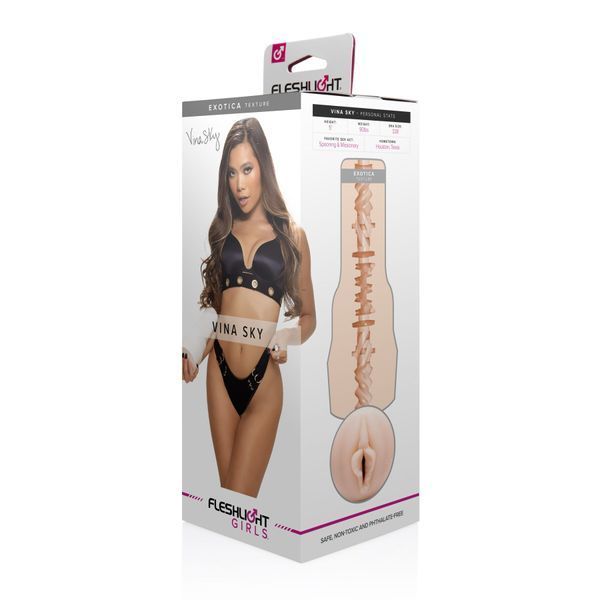 Мастурбатор Fleshlight Girls: Vina Sky - Exotica, со слепка вагины, очень нежный SO5605 фото