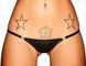 Трусики с мокрым эффектом Noir Handmade P005 Panties L, открываются сбоку SX0009 фото 4