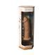 Фаллоимитатор SilexD Robby Caramel (MODEL 2 size 6in), двухслойный, силикон+Silexpan, диаметр 3,5см SO5019 фото 6