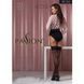 Чулки Passion ST120 3/4 black, ажурная силиконовая резинка с изысканным декором и люрексовой нитью SO5786 фото 6
