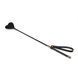 Шлепалка-сердечко Liebe Seele Black Organosilicon Riding Crop, экокожа SO9490 фото 1