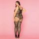 Сітчастий бодістокінг JSY &laquo;Коханка Зоуї&raquo; Plus Size Новинки, Black, імітація панчіх, доступ SO8373 фото 5