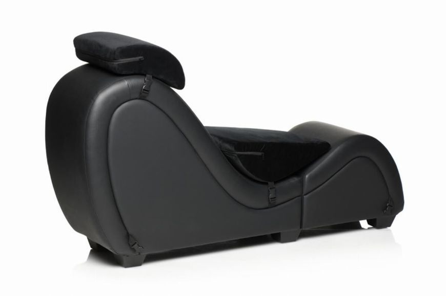 Секс-кресло с подушками Master Series Kinky Sex Lounge with Cushions - Black SX1192 фото