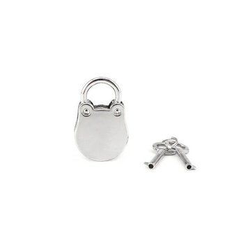 Замочек Liebe Seele Frog Shape Padlock Silver (2 шт) SX1681 фото