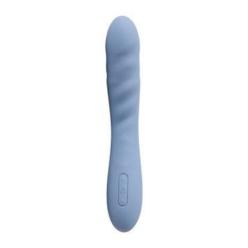 Смарт-вибратор с пульсацией Svakom Ava Neo Cornflower Blue, 15 режимов работы, водонепроницаемый SO8977 фото