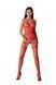 Бодистокинг с множеством бретелей Passion BS095 One Size, red, имитация пояса и чулок, с доступом SO8927 фото 1