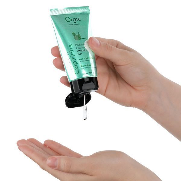 Лубрикант на водной основе Orgie Lube Tube Cocktail Caipirinha, 50 мл, вкус цитрусового коктейля SX1514 фото