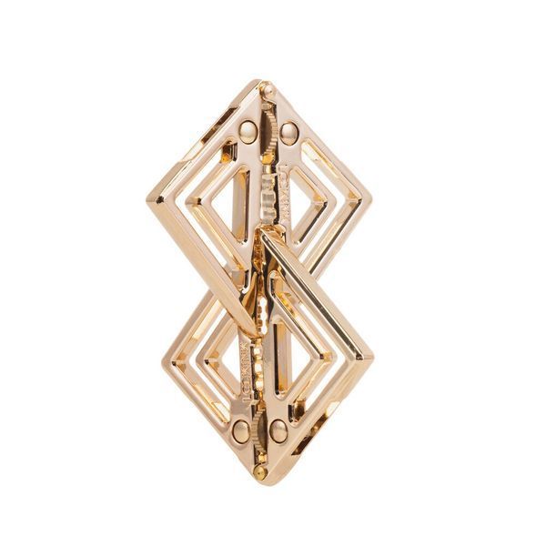 Зажимы для сосков с легкой подвеской LOCKINK Adjustable Nipple Clamps with Light&nbsp;Pendant - Golden SX0848 фото