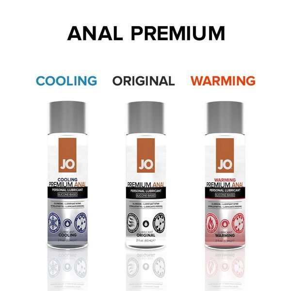Анальна змазка JO ANAL PREMIUM &mdash; ORIGINAL (120 мл) на силіконовій основі водостійка SO1443 фото