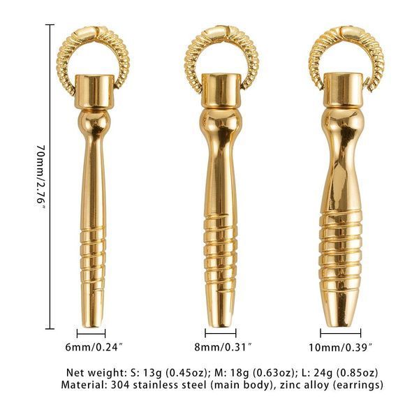 Набір уретральних стимуляторів LOCKINK Bad Boy Training Urethral Plugs Set SX0898 фото