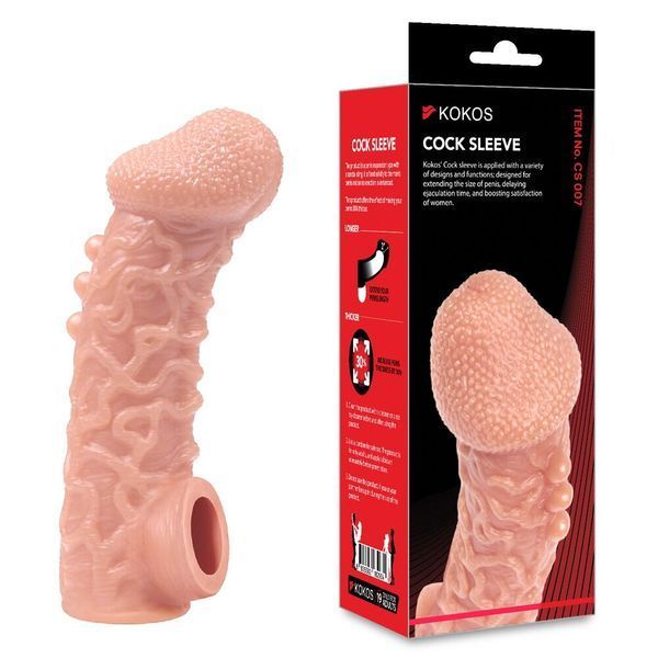 Насадка на член Kokos Cock Sleeve CS 007 L SX1464 фото