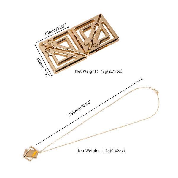 Зажимы для сосков с легкой подвеской LOCKINK Adjustable Nipple Clamps with Light&nbsp;Pendant - Golden SX0848 фото