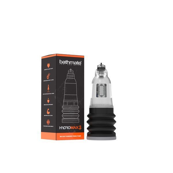 Гидропомпа Bathmate Hydromax 3 Clear, для члена длино до 7,5 см, диаметр до 4,5 см SX2297 фото