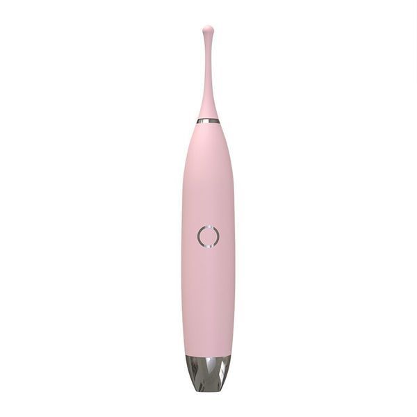 Кліторальний вібратор KISTOY C-King Pink, з двома дод. насадками, потужна прицільна стимуляція SO9557 фото