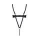 Боди из экокожи Passion CELINE BODY L/XL, black, с доступом, открытый SO6403 фото 6