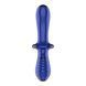 Двусторонний стеклянный дилдо Satisfyer Double Crystal Light blue, боросиликатное стекло, унисекс SO8787 фото 2