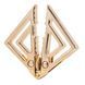 Зажимы для сосков с легкой подвеской LOCKINK Adjustable Nipple Clamps with Light&nbsp;Pendant - Golden SX0848 фото 2