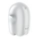 Вакуумний кліторальний стимулятор з вібрацією Satisfyer Glowing Ghost White, світиться в темряві SX0544 фото 4
