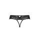 Кружевные стринги с доступом Passion SENIA THONG L/XL, black SO5379 фото 6