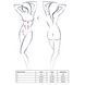 Костюм зайки Passion MALLOY SET L/XL, трусики, топик и ушки EL12801 фото 3