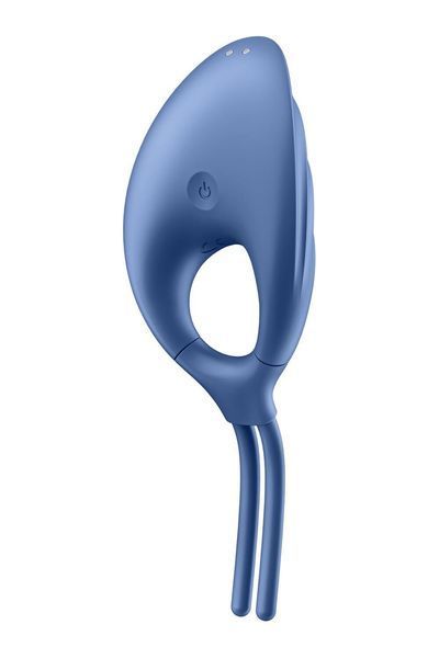 Эрекционное виброкольцо лассо Satisfyer Swordsman Blue, крепкая фиксация, 10 режимов, мощный мотор SO6281 фото