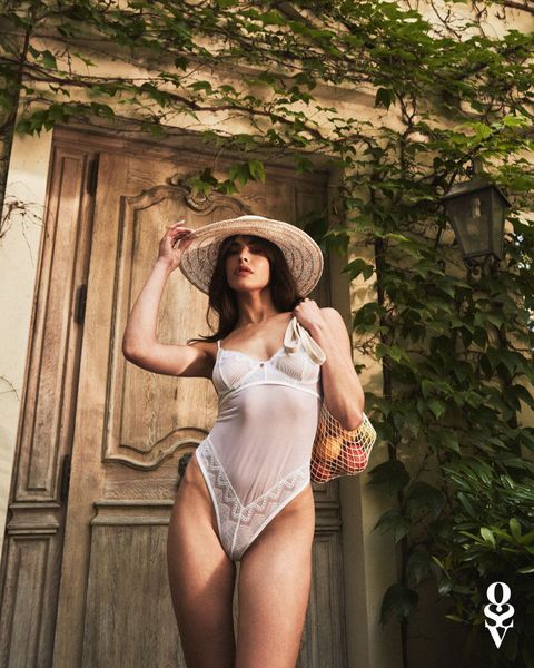 Боди Obsessive Alissium Teddy White, M/L, лиф с мягкой чашкой, высокие вырезы для ног SX0595 фото
