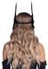 Пов&rsquo;язка на голову з крилами Leg Avenue Feather headband Black, пір&rsquo;я та натуральна шкіра SO7944 фото 2