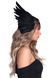 Пов&rsquo;язка на голову з крилами Leg Avenue Feather headband Black, пір&rsquo;я та натуральна шкіра SO7944 фото 3