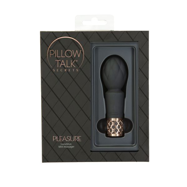 Минивибромассажер Pillow Talk Secrets - Pleasure - Clitoral Vibrator Wand, мощный мотор SO8244 фото