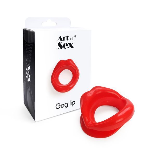 Кляп-расширитель в форме губ Art of Sex &ndash; Gag lip, красный SO6701 фото