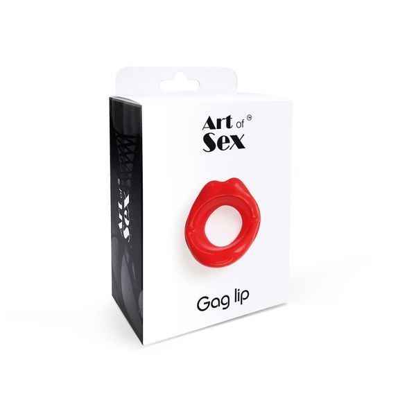 Кляп-расширитель в форме губ Art of Sex &ndash; Gag lip, красный SO6701 фото