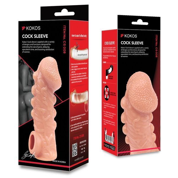 Насадка на член Kokos Cock Sleeve CS 008 M SX1465 фото