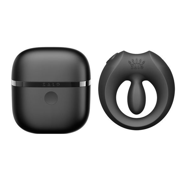 Эрекционное кольцо Zalo Apis Obsidian Black SX2691 фото