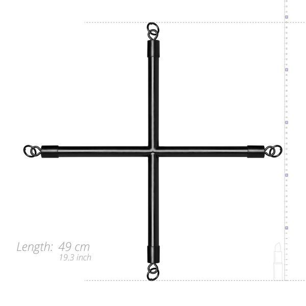 Крестовина Bedroom Fantasies Hog Tie Cross Bar With Cuffs SX3050 фото