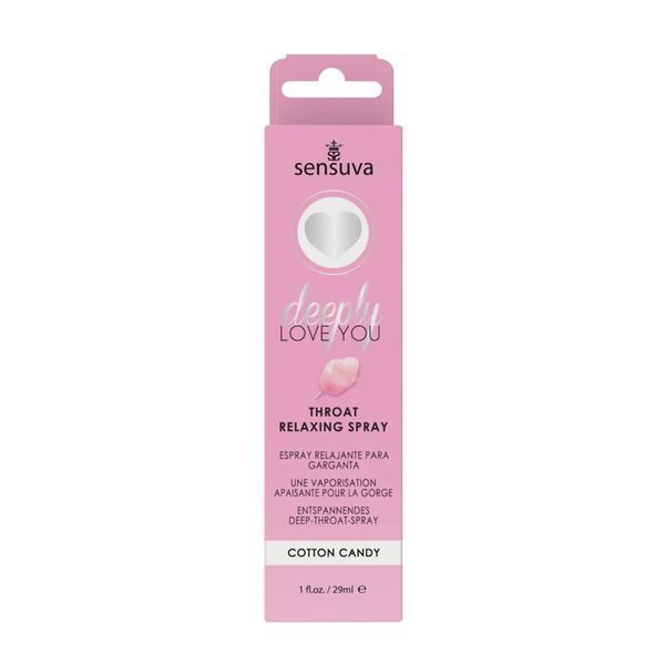 Спрей для минета Sensuva Deeply Love You Cotton Candy (29 мл), для глубокого минета SO9818 фото
