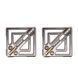 Зажимы для сосков с легкой подвеской LOCKINK Adjustable Nipple Clamps with Light&nbsp;Pendant - Grey SX0849 фото 3