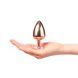 Металлическая анальная пробка с украшением в виде кристалла Dorcel - Diamond Plug L SO5530 фото 4