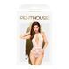 Боди с глубоким декольте и высокими трусиками Penthouse - Toxic Powder White M/L SO4378 фото 3