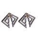 Зажимы для сосков с легкой подвеской LOCKINK Adjustable Nipple Clamps with Light&nbsp;Pendant - Grey SX0849 фото 7